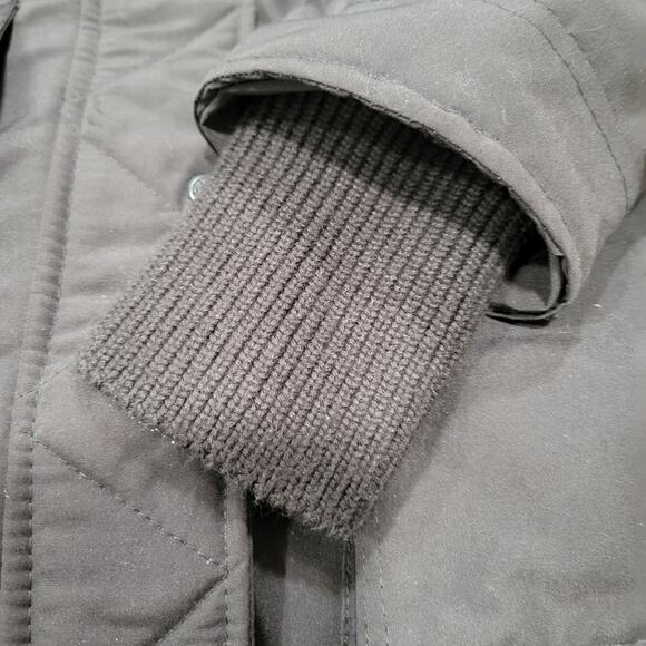 BCBGeneration Water resistant Faux Fur Trim Coat Size Large - Picture 5 of 13